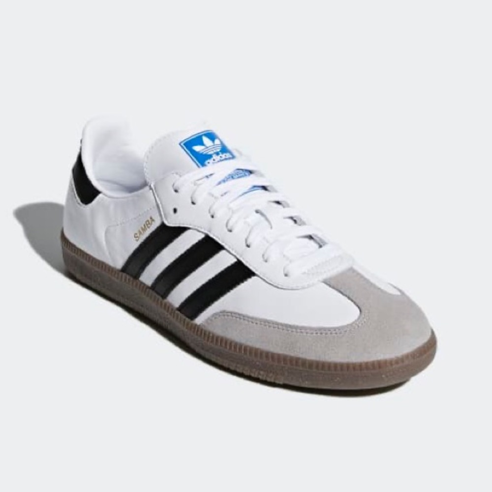 ADIDAS OG SAMBA WHITE - W SIZE 9, M SIZE 8